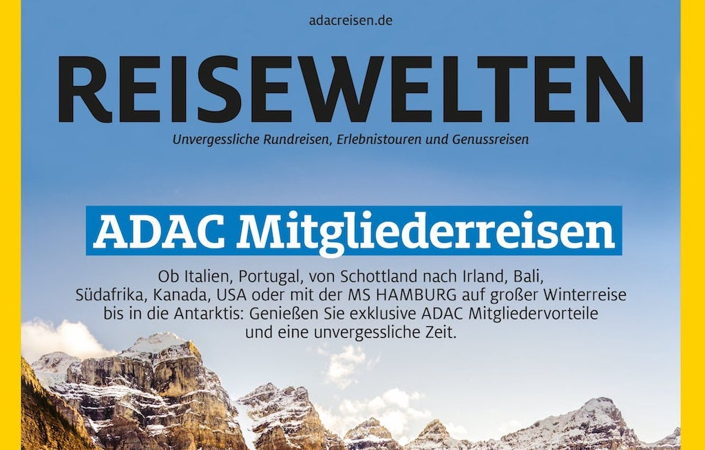 ADAC Reisebüros verkaufen Mitgliederreisen