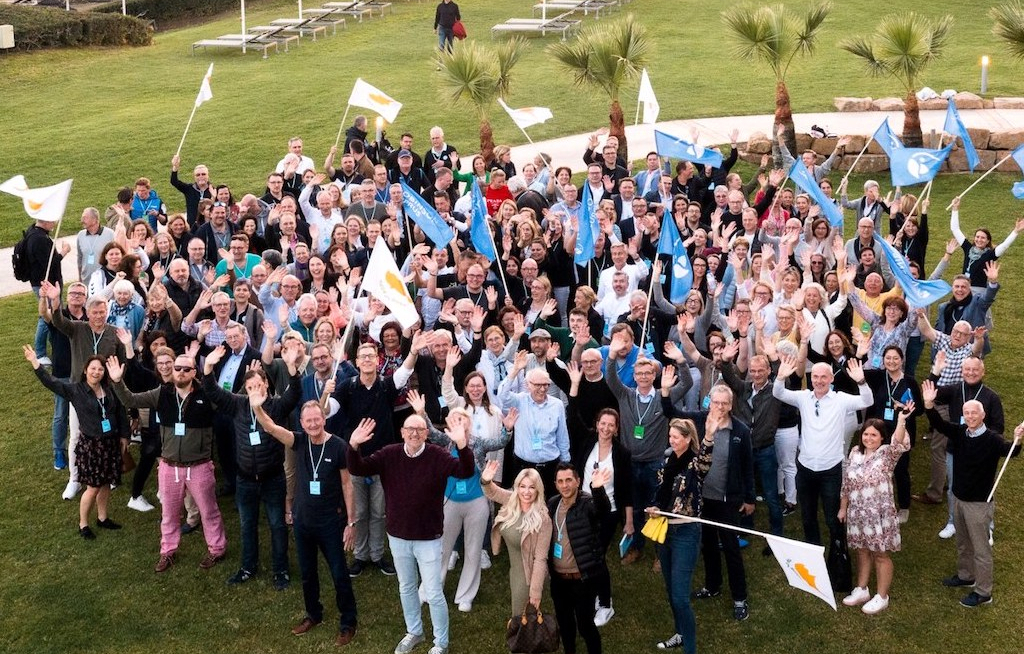 Gute Stimmung auf der Franchise-Tagung