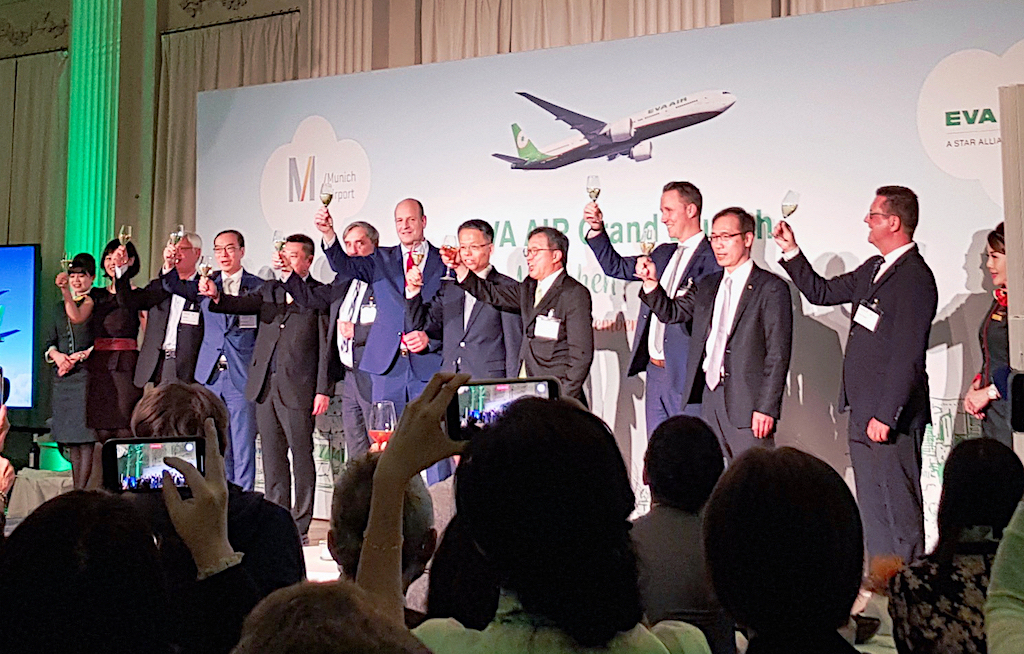 EVA Air peilt tägliche München-Flüge an