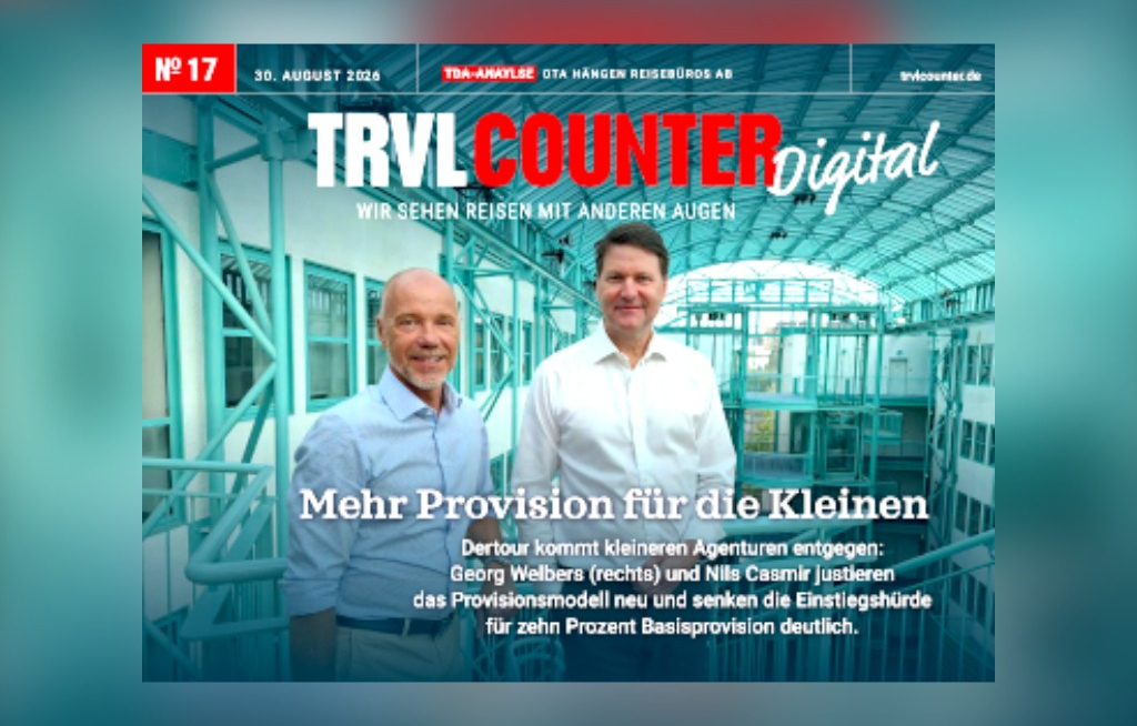 TRVL COUNTER Digital Nr. 17 vom 30. August 2026
