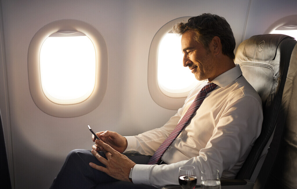 Breitband-Internet in 150 weiteren Flugzeugen