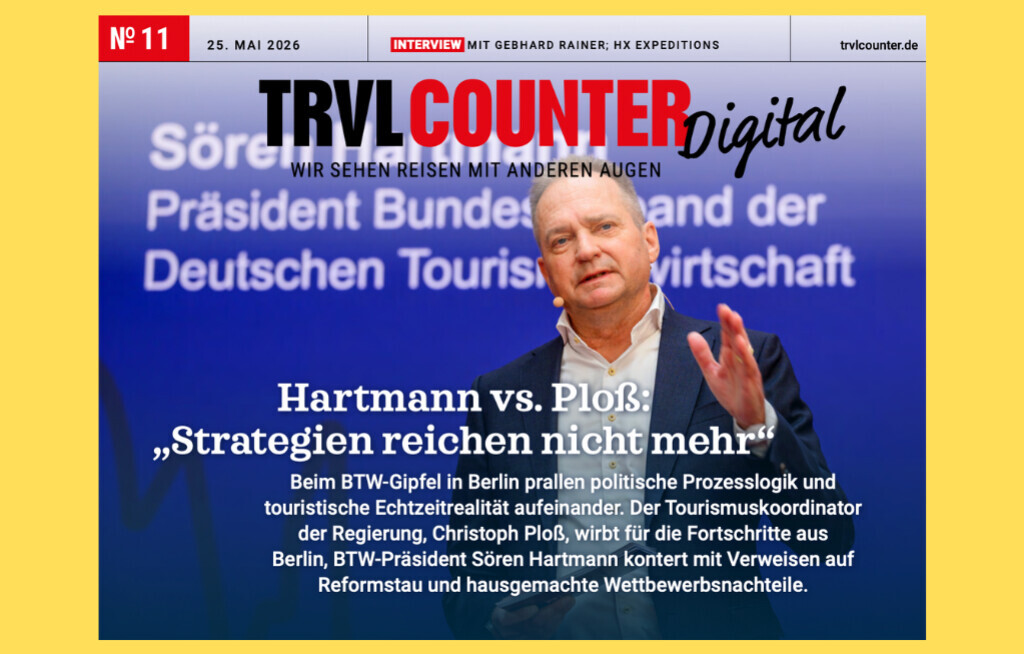 TRVL Counter DIGITAL Nr. 11 vom 25. Mai 2026