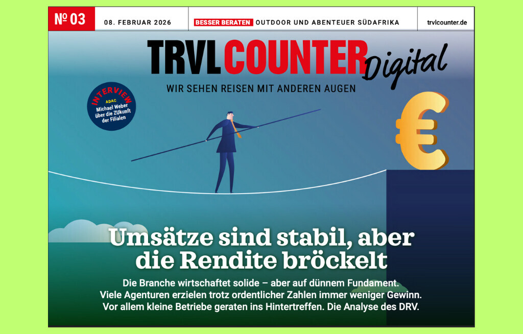 TRVL Counter DIGITAL Nr. 3 vom 08. Februar 2026