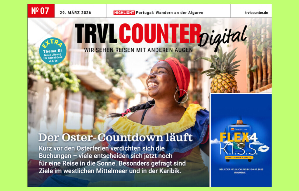 TRVL Counter DIGITAL Nr. 7 vom 29. März 2026