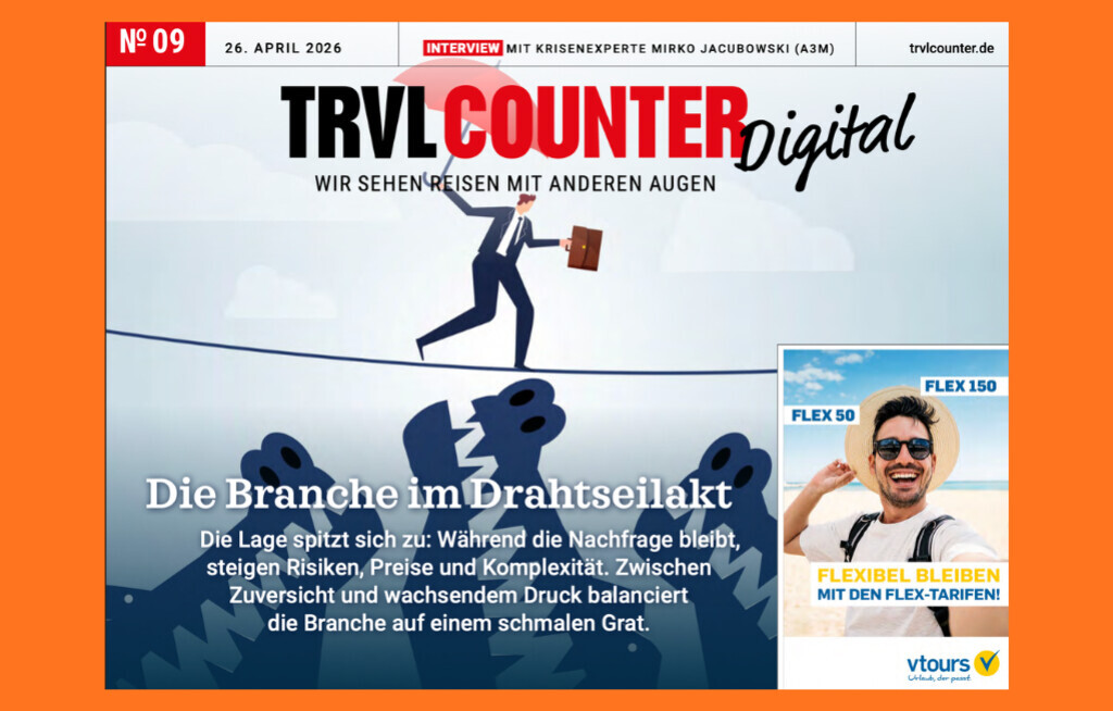 TRVL Counter DIGITAL Nr. 9 vom 26. April 2026