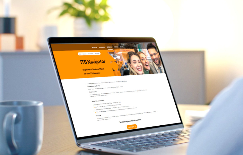 Der neue ITB Navigator unterstützt Besucher bei der Planung der Tourismusmesse 2026. Matchmaking, Terminbuchung und persönliche Kontakte stehen ab sofort bereit