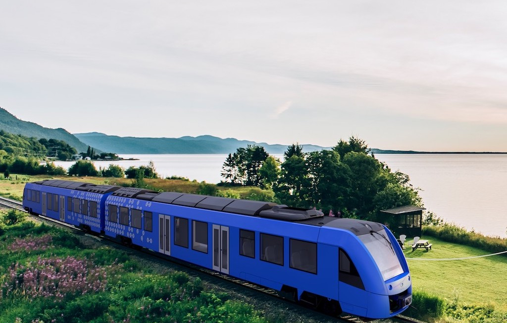 Erster Wasserstoffzug in Nordamerika