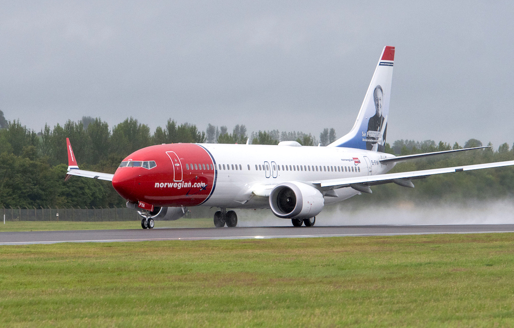 Norwegian fliegt von München nach Spanien