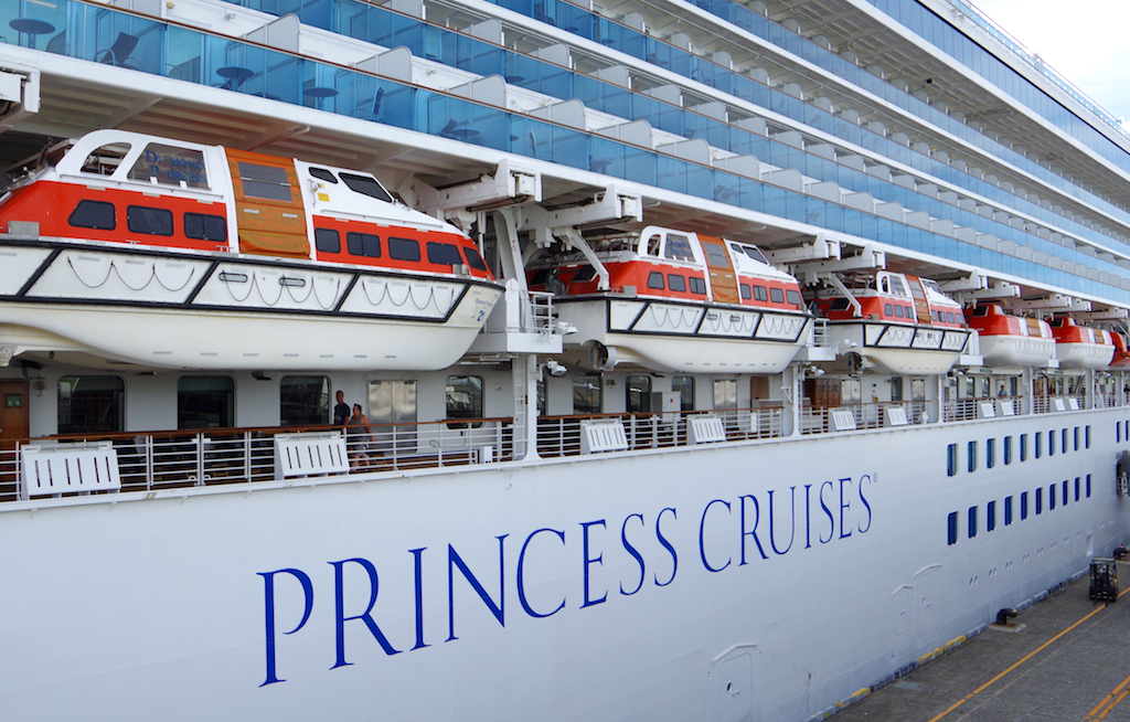 Enchanted Princess fährt nicht in der Ostsee
