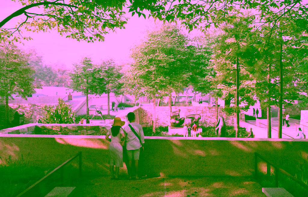 Der neugestaltete Hirshhorn Sculpture Garden in Washington, DC, öffnet am 31. Oktober nach vierjähriger Schließung wieder. Künftig sind in der rund 5.300 Quadratmeter großen Anlage fast 60 Skulpturen zu sehen
