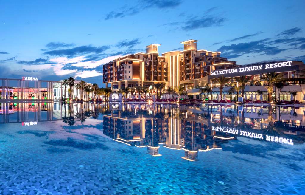 Das Selectum Luxury Resort in Belek an der Türkischen Riviera dient als Unterkunft für die Teilnehmer des Anex-Famtrips im Mai 2026