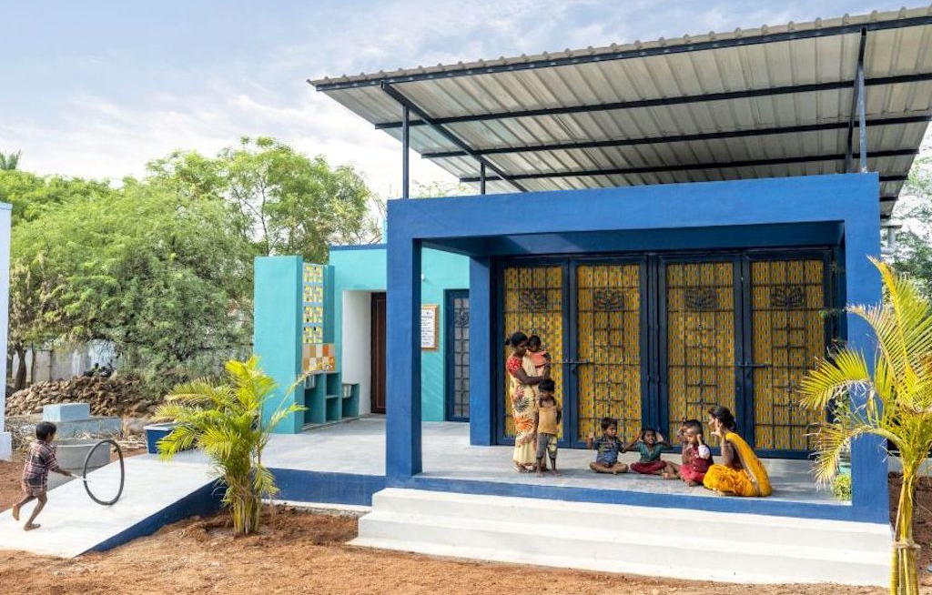 Derpart baut erstmals Schule in Indien