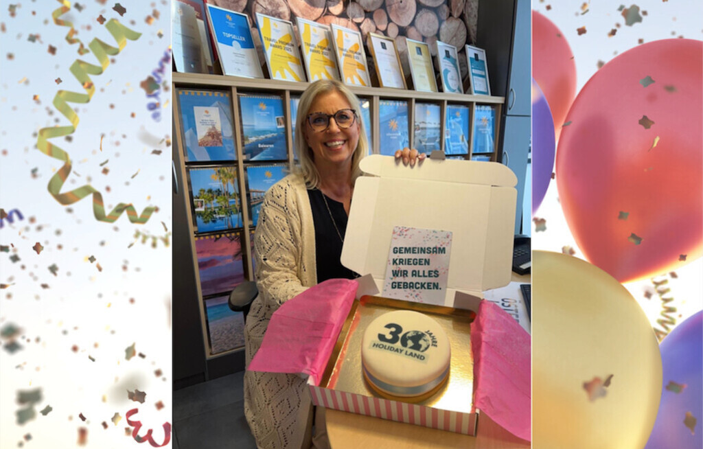 250 Torten zum Holiday Land-Geburtstag