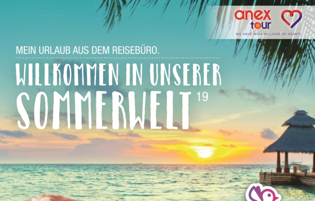 Anex-Magalog für den Sommer 2019 ist da