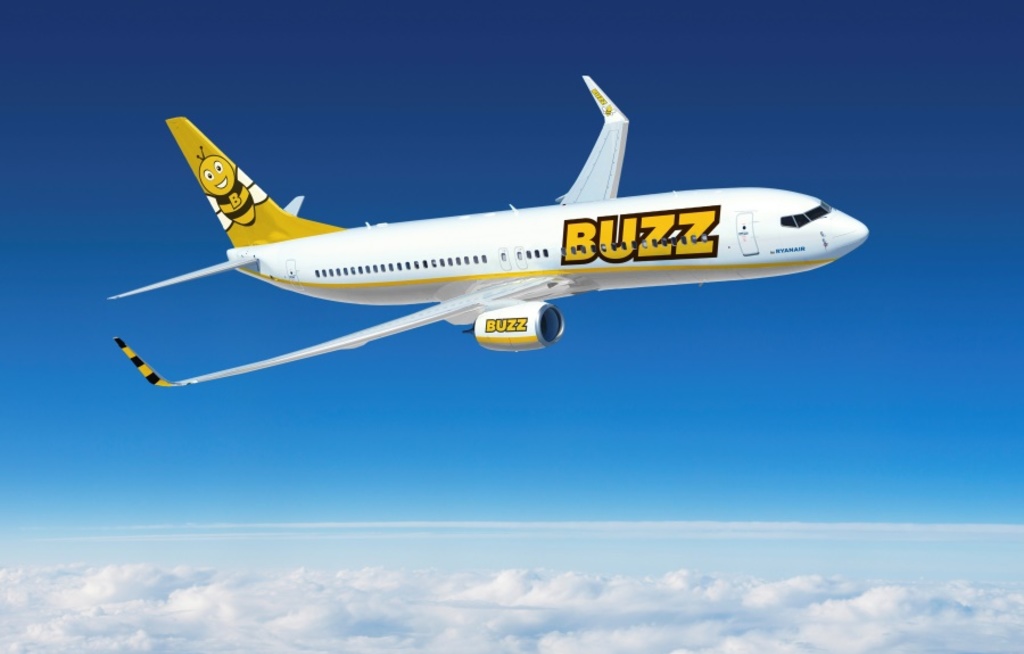 Ryanair aktiviert die Marke Buzz wieder