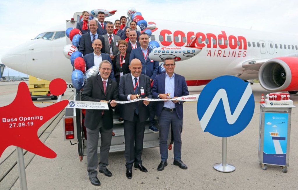 Corendon eröffnet Basis in Nürnberg