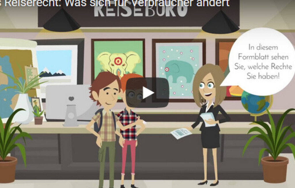 Erklärfilm zu Änderungen im Reiserecht