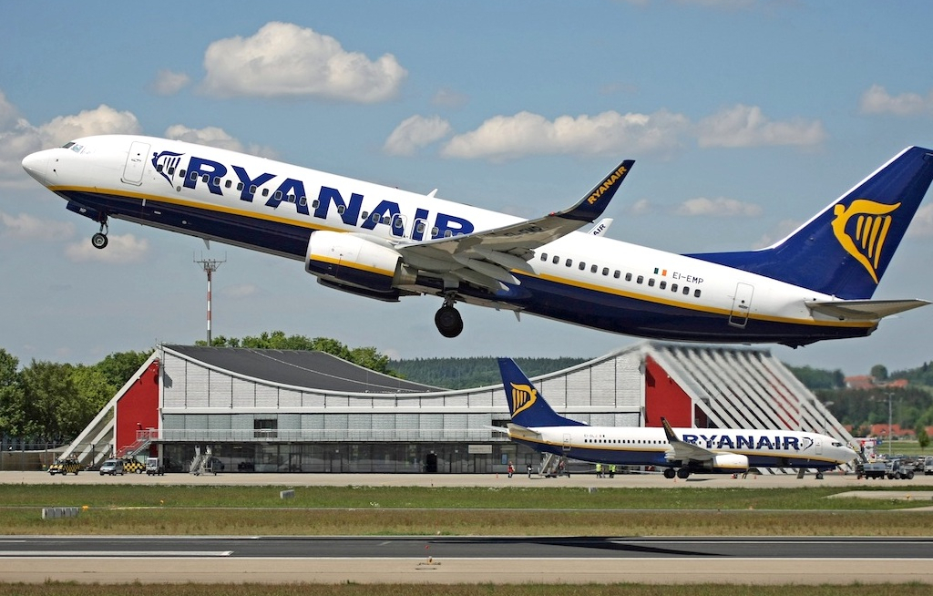 Ryanair erweitert das Flugprogramm ab Memmingen