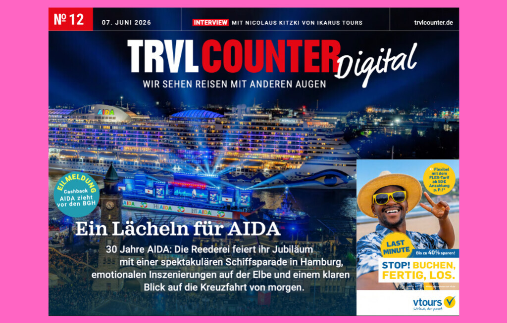TRVL Counter DIGITAL Nr. 12 vom 07. Juni 2026