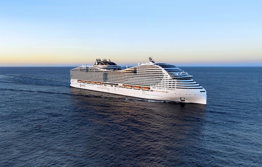 Die sieben Bereiche der MSC World America