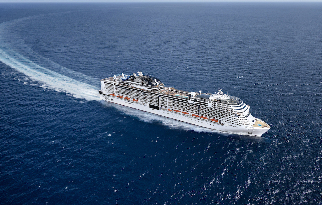 MSC stationiert neues Schiff in Hamburg