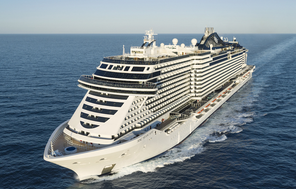 MSC tauft die Seascape in New York