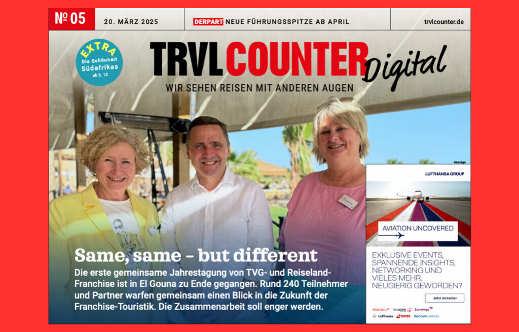 TRVL Counter DIGITAL Nr. 05 vom 20. März 2025