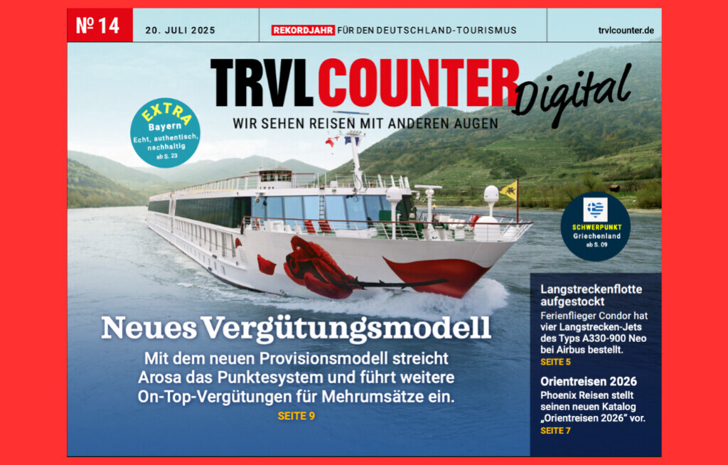 TRVL Counter DIGITAL Nr. 14 vom 20. Juli 2025