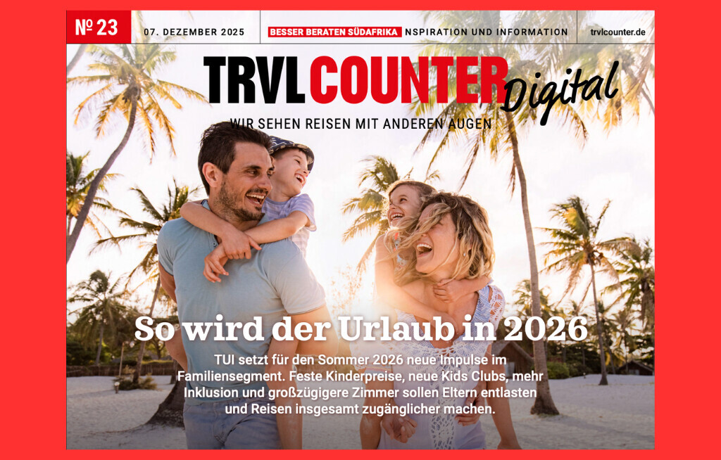TRVL Counter DIGITAL Nr. 23 vom 07. Dezember 2025