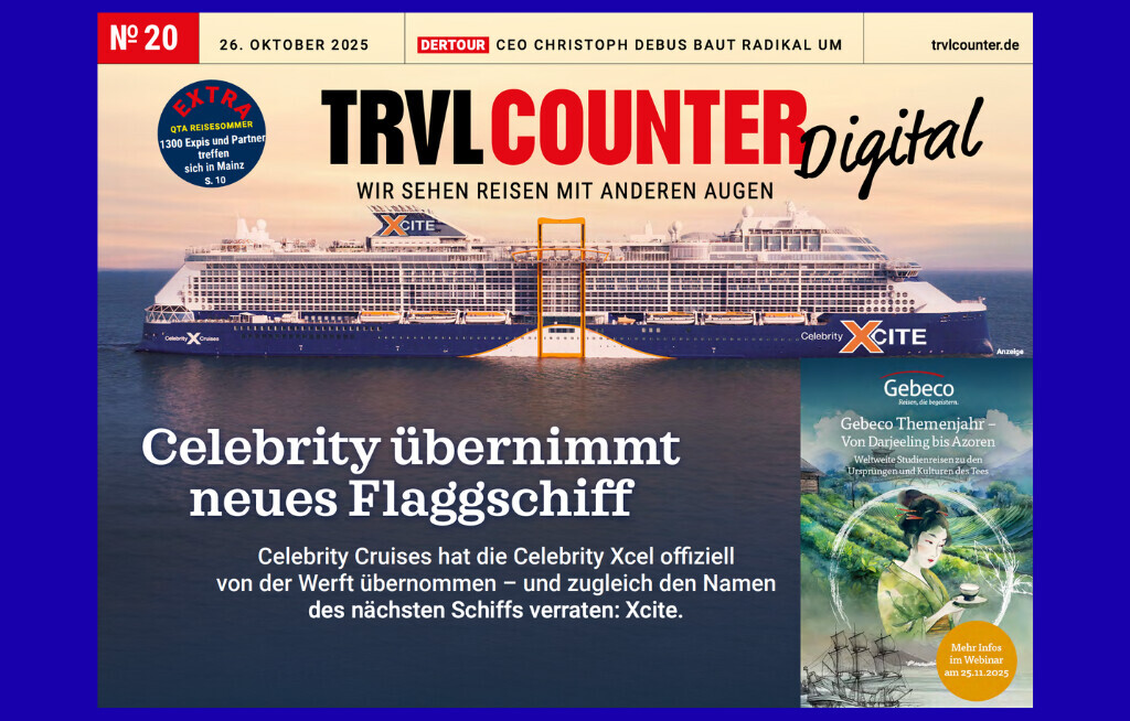 TRVL Counter digital Nr. 20 vom 26. Oktober 2026