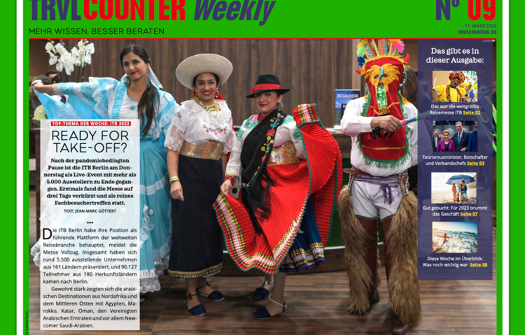 TRVL Counter WEEKLY Nr. 09 vom 11. März 2023