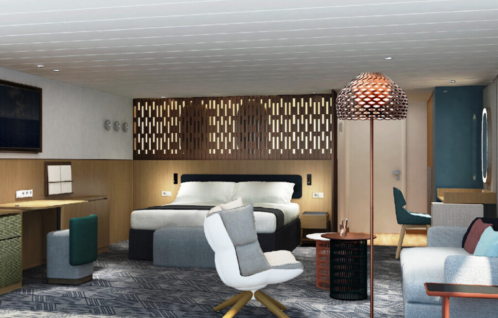 So sehen die Suiten der Mein Schiff 1 aus
